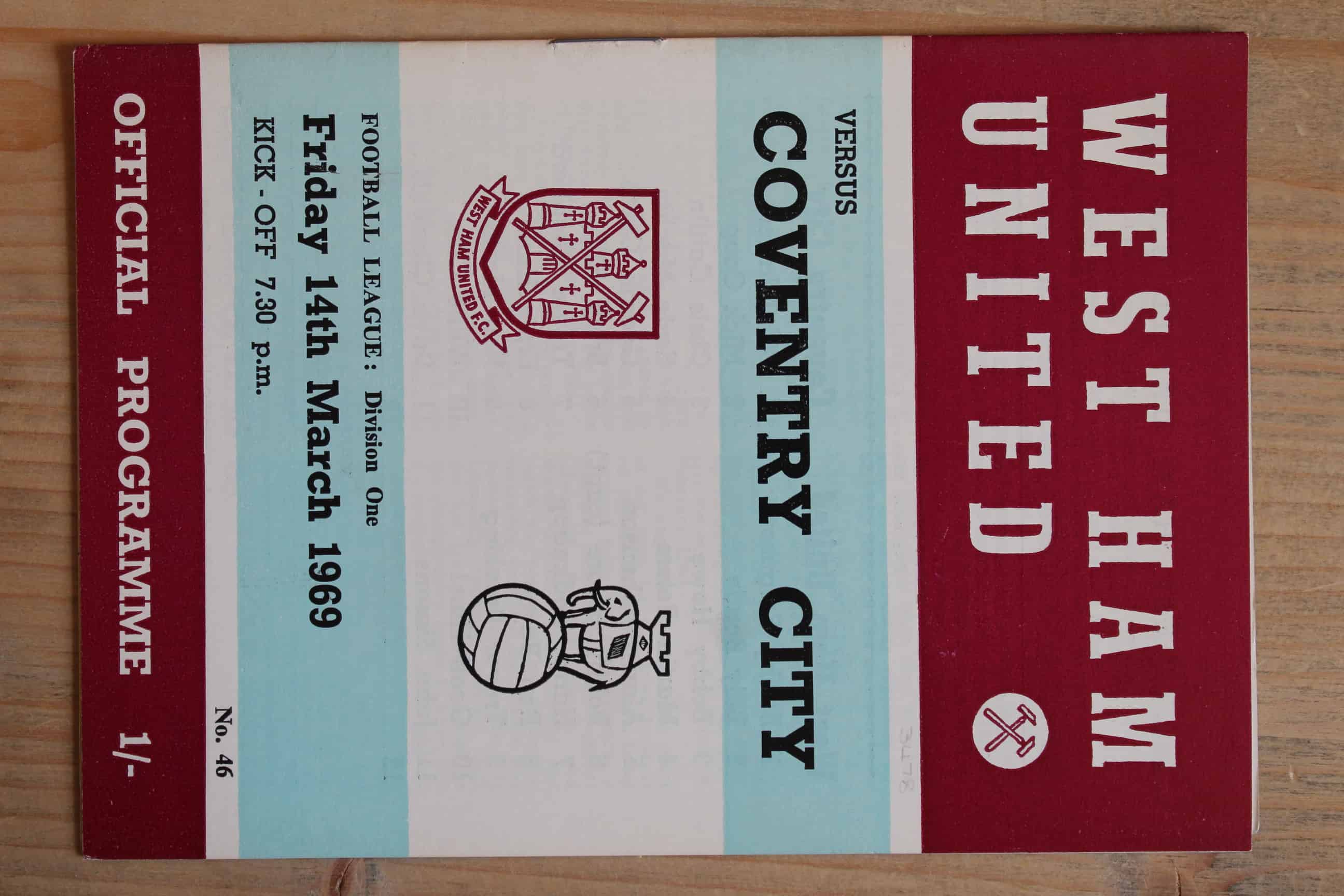 West Ham United FC v Coventry City FC